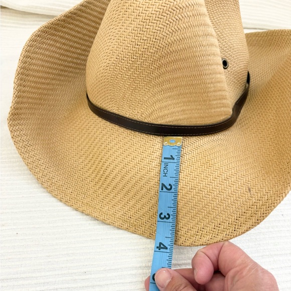Sun Day Afternoons Tan Straw Cowboy Hat Beach Hat - Picture 6 of 16